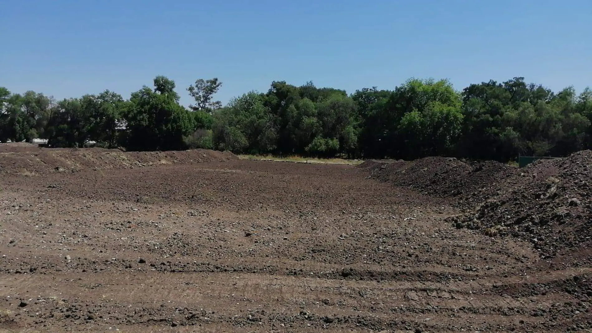 El proyecto no contempla la zona arbolada.  Foto Luis Luévanos  El Sol de San Juan del Río